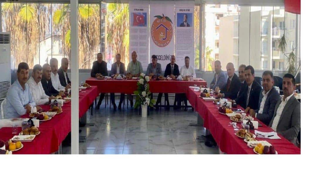 İl Milli Eğitim Müdürümüz Sayın Dr. Harun TÜYSÜZ, Erzin Öğretmenevi'nde İlçe Milli Eğitim Müdürleri ile değerlendirme toplantısı gerçekleştirdi. 