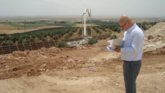 İlçe Milli Eğitim Müdürü İbrahim Cahit AYAZHAN inşaatlarda incelemelerde bulundu.