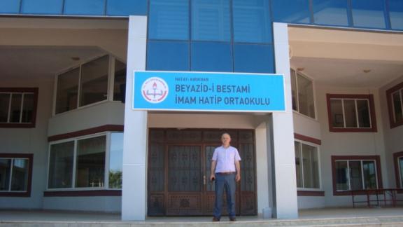 İlçe Milli Eğitim Müdürü Sayın İbrahim Cahit Ayazhan Kırıkhan Beyazidi Bestami Ortaokulunda İncelemede Bulundu